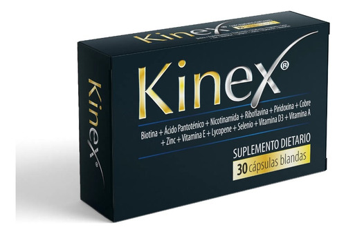 Kinex 30 Capsulas Blandas - Unidad a $5167