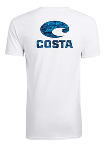 Costa Del Mar Mossy Oak Elements - Camiseta De Manga Corta .