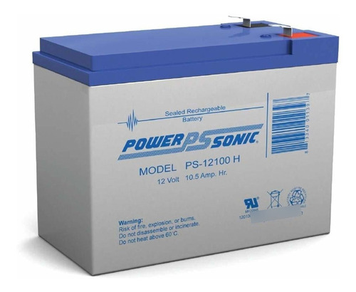 Power Sonic Bateria Repuesto Para Ah