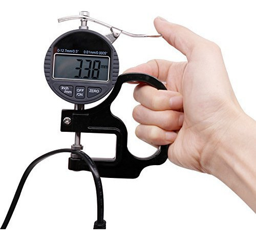 0,01 Mm, Calibre Métrico De Grosor Por Pulgada