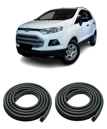 Burletes Para Ford Ecosport 2014 Kit 2 Puertas Traseras