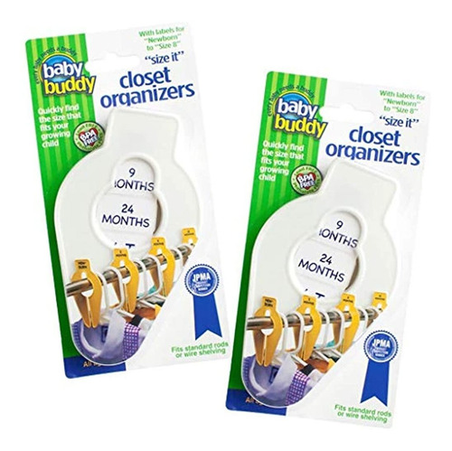 Organizadores De Armario Baby Buddy Size-it - Divisores De A