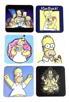 Comprar Los Simpsons Posa Vasos Posavasos Set X 6 Unidades