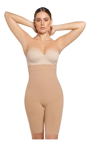 Leonisa Body Faja Media Pierna Invisible Con Realce De Glúte