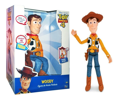 Toy Story 4 Disney Woody 15 Frases Original Tv 64113 Bigshop
