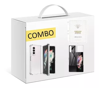 Funda Airbag Compatible Samsung Galaxy Z Fold 3 + Vidrio