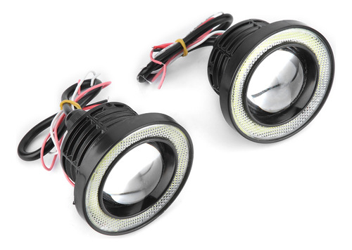 Control Remoto Angel Eye Fog Car De 30 W, Led Rgb, Cob Halo,