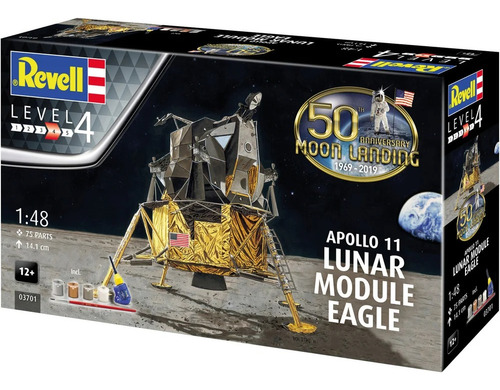 Modelo A  Escala Apollo 11 Escala 1 48