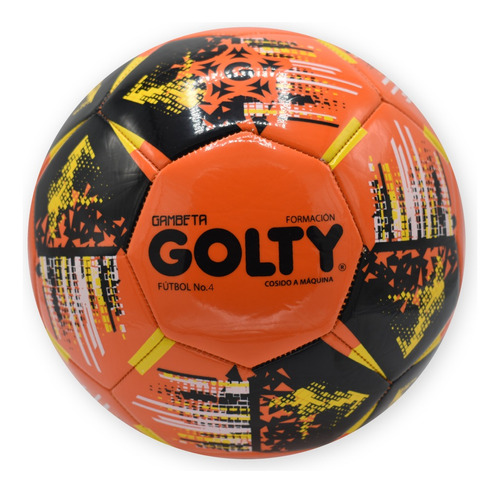 Balón De Fútbol Para Niños Golty Gambeta Iii N4 Color Naranja