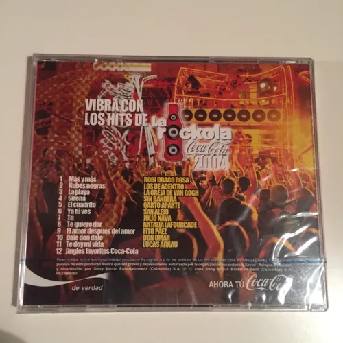 Hits De La Rockola Coca-cola 2004 - Vol. 1 - Cd Nuevo