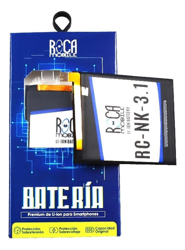 Batería Roca Para Nokia 3.1 5.1 Rc-nk5 (he336) C/instalacion