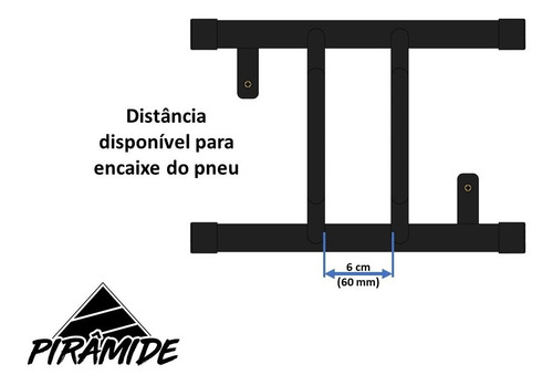 Imagem 7 de 10 de Bicicletário De Piso Tipo A 1 Vaga