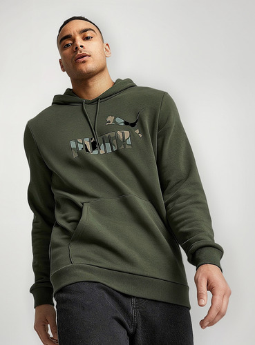 Sudadera Puma 67594731 Para Hombre Color Verde E7