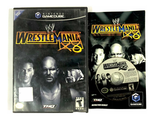 Wwe Wrestlemania X8 - Juego Original Para Nintendo Gamecube