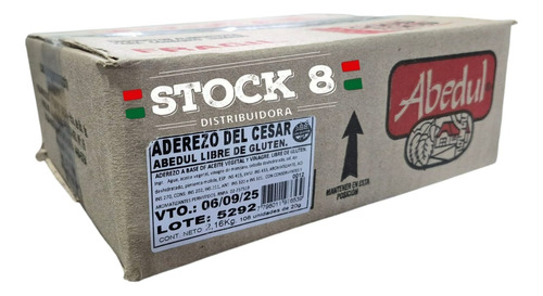 Aderezo Cesar Individual Abedul 108u X 20gr Sin Tacc Stock8