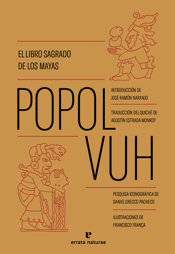 Popol Vuh -, De Anónimo. Editorial Errata Naturae, Tapa Blanda En Español