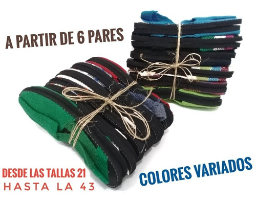 Imagen 2 de 5 de 6 Pares De Alpargatas Tradicionales Ideal Comerciante Ref 35