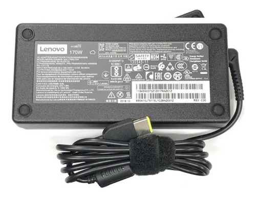 Cargador Lenovo 20v. 8.5 A. 170w. Punta Usb 