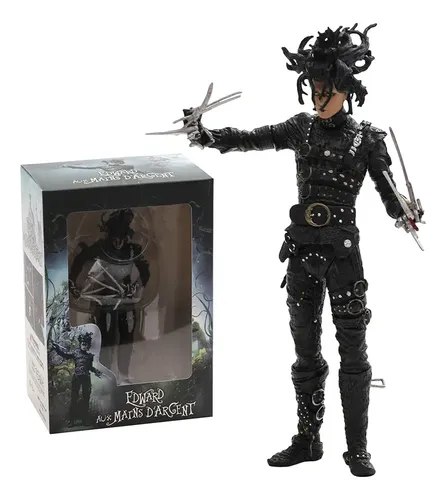 Estátua De Boneco De Ação De 18 Cm De Edward Mãos De