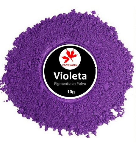 Pigmento O Color Para Resina Epoxica Violeta Metalizado