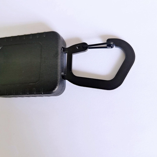 . Carrete De Insignia De Mosquetón Retráctil