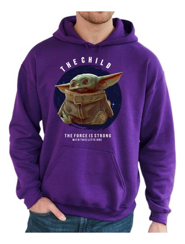 Buzo Hoddie Baby Yoda Realista