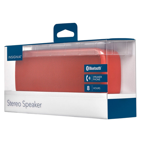 Parlante Portatil Insignia Bluetooth Rojo Fact A-b