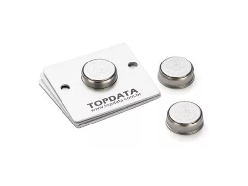 Kit 3 Ibutton P/ Bastão Vigia Viggia Controle Ronda Topdata 