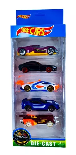 Cartela - Hot Cars De Metal C/10 Carrinhos Estilo Hot Wheels em Promoção na  Americanas