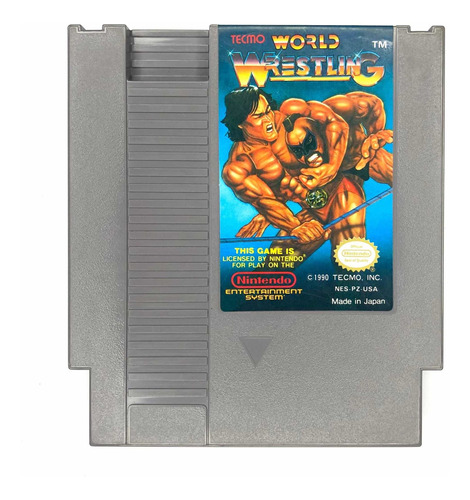 Tecmo World Wrestling - Juego Original Para Nintendo Nes