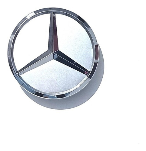 Tapa De Aro Emblema Logo Mercedes Benz 7.5cm Nuevo