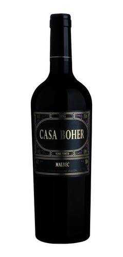 Vino Casa Boher Malbec 750ml. - Envíos