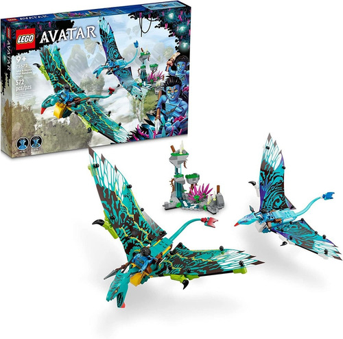 Lego Avatar 75572 O Primeiro Voo Em Banshee Jake E Neytiri Quantidade de peças 572