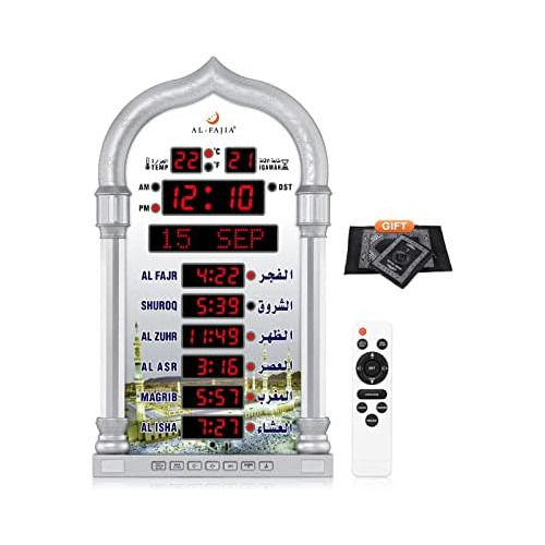 Reloj De Azan Pared Estados Unidos, Reloj Islámico De ...