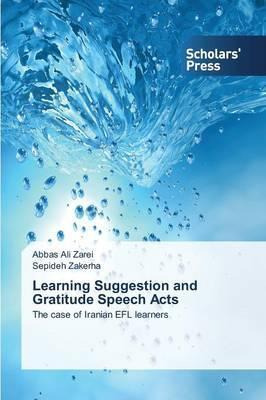 Libro Learning Suggestion And Gratitude Speech Acts - Zar...