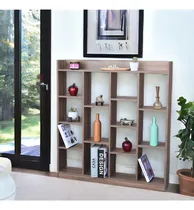 Comprar Libreros De Madera Hogare Esquineros Libreros Minimalistas Color Parota