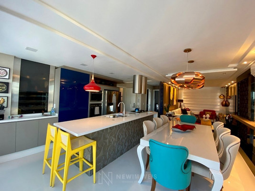Apartamento Finamente Mobiliado Com 3 Suítes E 2 Vagas Em Balneário Camboriú - 946_1