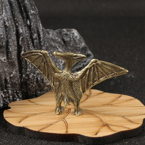 Chá Pet Pterosaur Estátua Artesanato Coleção Decoração