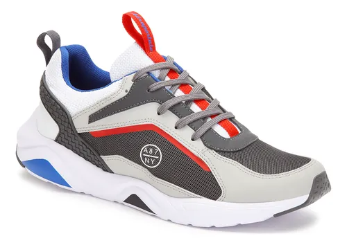 Tenis Deportivo Aeropostale Urbano Para Hombre Multicolor Cuotas