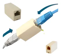 Comprar 10x Adaptador Ethernet Lan Rj45 Cat5e Extender Plug Red Cabl
