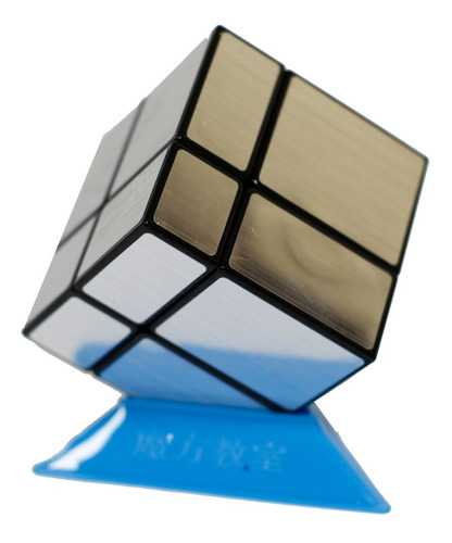 Cubo Magico 2x2 De Rubik 2x2x2 Mirror Shengshou Plateado