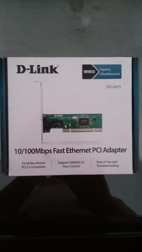 Tarjeta De Red D-link Dfe-520tx