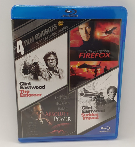 Blu Ray Clint Eastwood 4 Film Original Firefox Sudden 