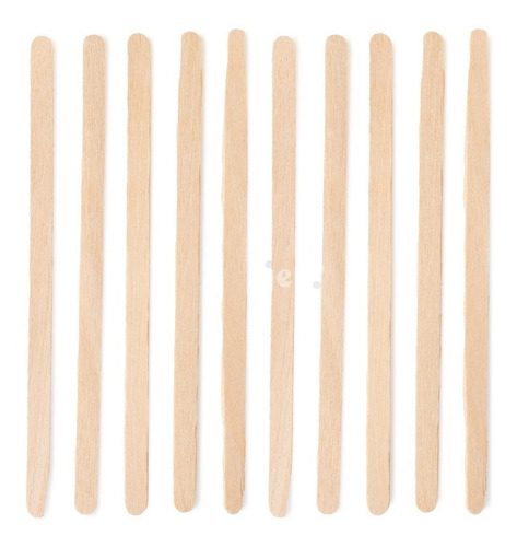 Imagen 2 de 4 de Agitadores De Madera Para Cafe Cbx 110mm X 100 Unidades