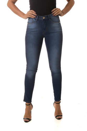Calça Jeans Osmoze Mid Rise Skinny Azul