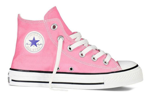 converse rosa niña bota