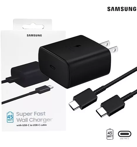 Cargador Samsung 45w Usb-c Super Fast Charger 2.0 S20 Note10 | Cuotas sin  interés