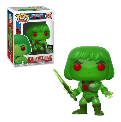 Funko Pop Masters Of The Universe He-man Slime Pit Eccc 2020