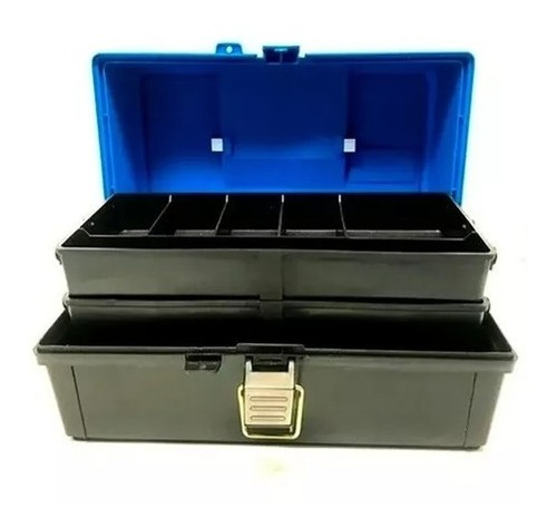 Caja De Pesca Mauri 350 2 Bandejas P/ Accesorios 