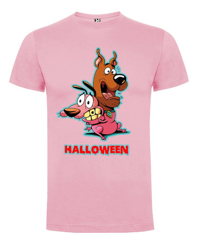 Polera Scoobydoo Y Coraje Halloween 2023